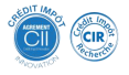 Logo Crédit impôt innovation, Crédit impôt recherche